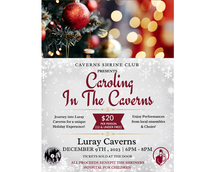 Caroling In The Caverns 2023