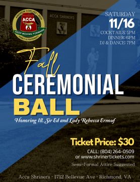 Fall Ceremonial Ball